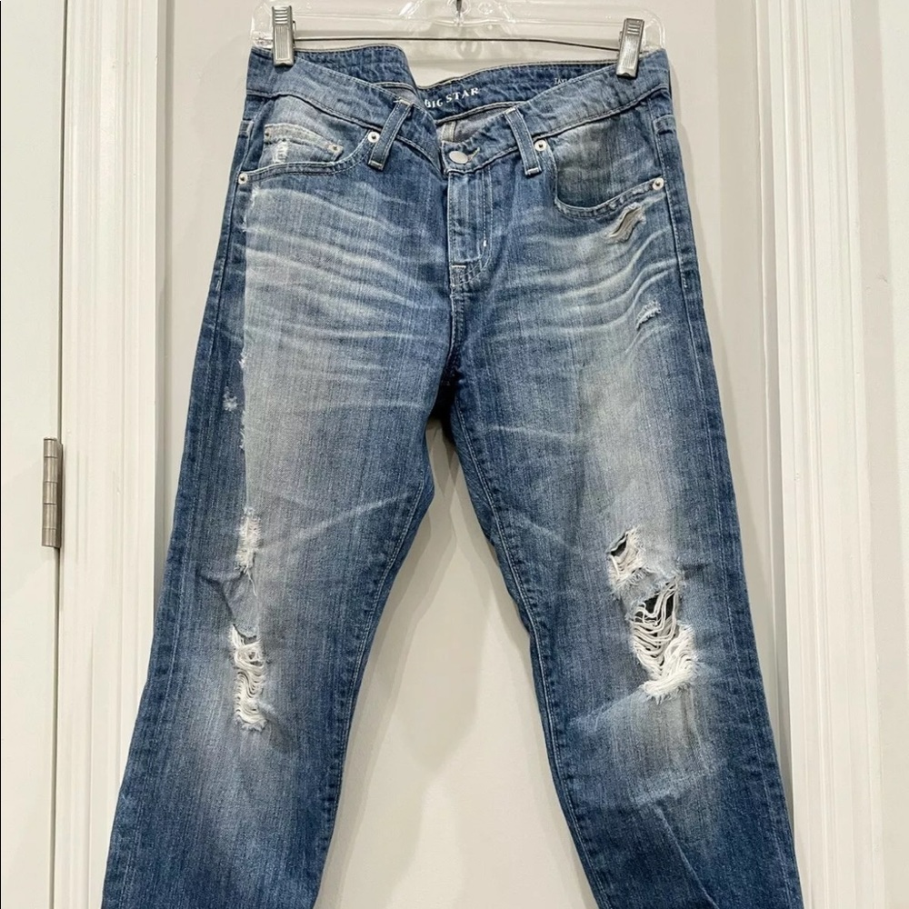 Big Star Taylor BF Fit Ankle Distressed Mid Rise